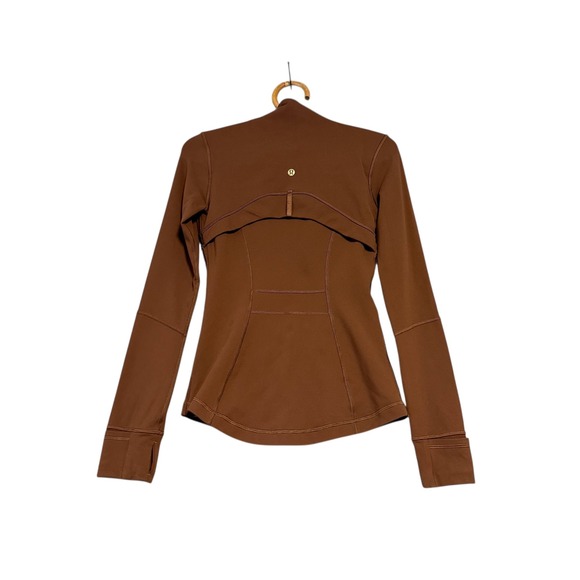 Lululemon | Define Jacket Luon Java / Gold Size 4 - Picture 6 of 12